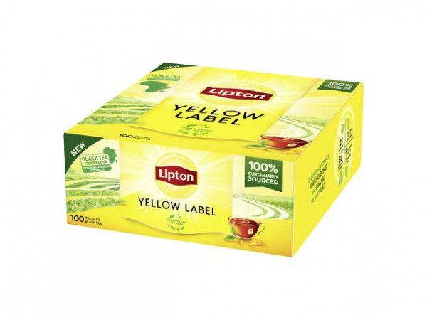 Te Lipton Yellow Label (100 stk)