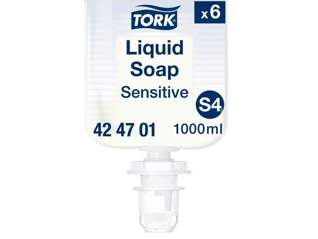 Håndsåpe Tork Sensitiv S4 1L (6 stk)