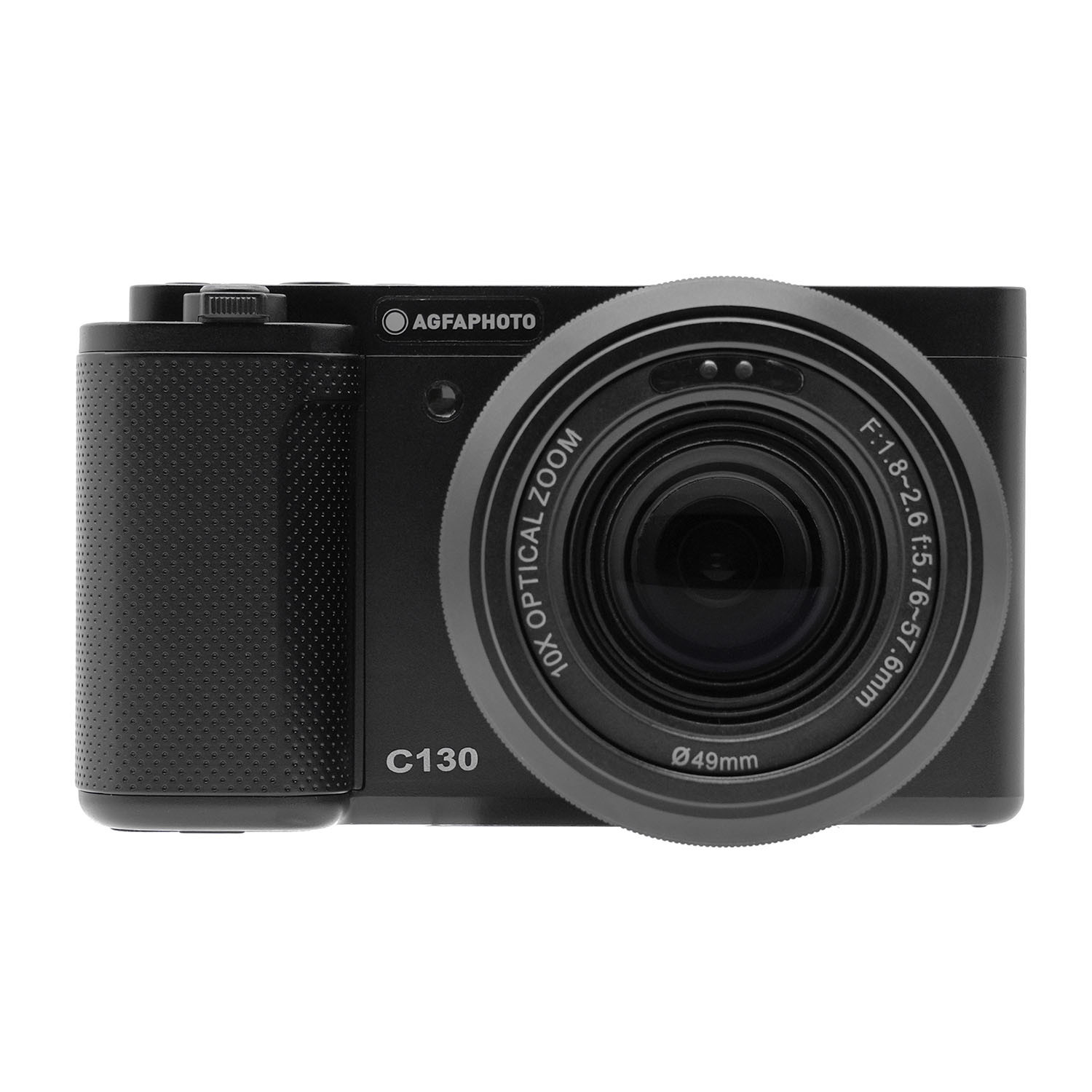 AGFAPHOTO Digital Camera Realishot C130 10x 24MP Black