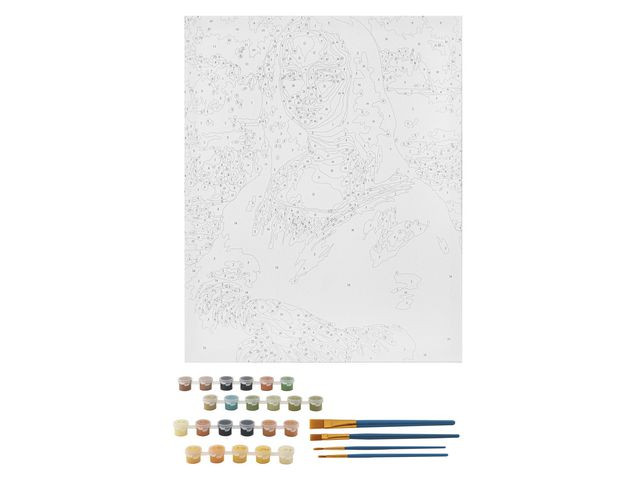 Paint By Number Mona Lisa 40X50Cm