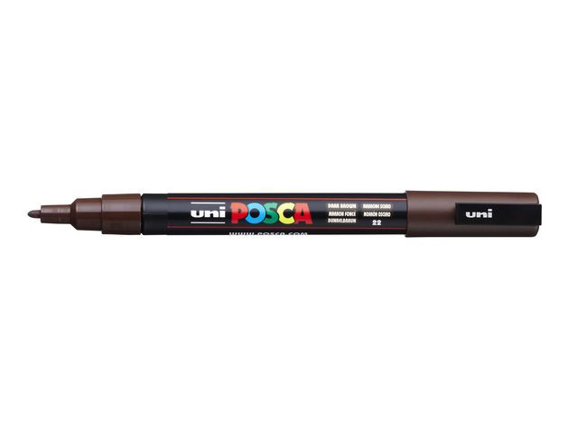 BildePaintmarker Uni Posca Pc-3M Mørk Brun