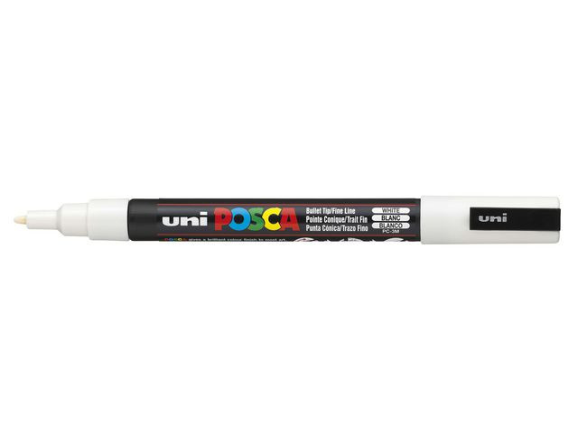 BildePaintmarker Uni Posca Pc-3M Hvit