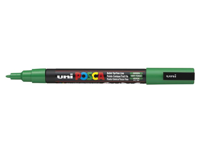 BildePaintmarker Uni Posca Pc-3M Grønn