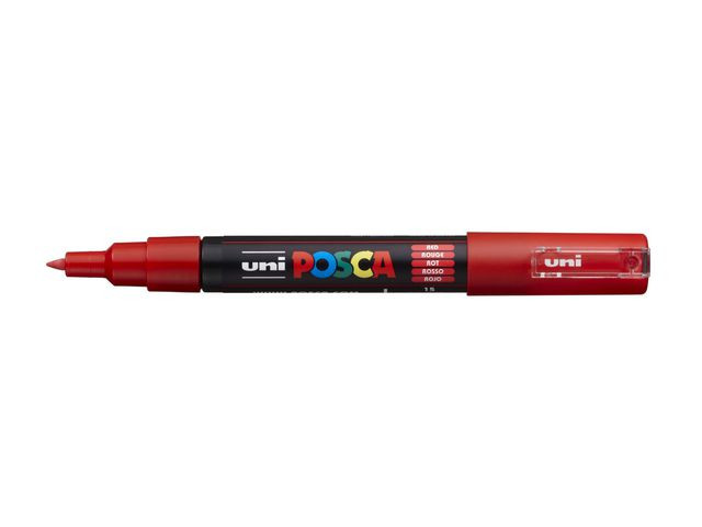 BildePaintmarker Uni Posca Pc-1M Rød