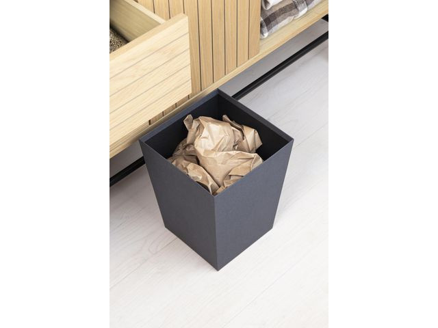 Papirkurv Bigso Sofia Kvadratisk Sort