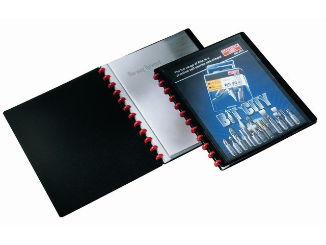 Presentasjonsmappe Duralook A4 Sort