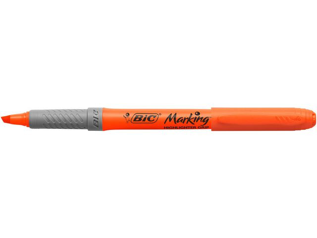 Tekstmarker Bic Highlighter Grip Oransje (12 stk)