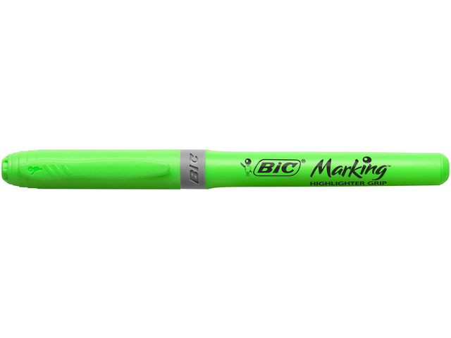 Tekstmarker Bic Grønn (12 stk)