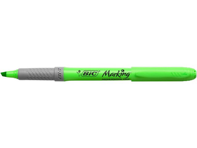 Tekstmarker Bic Grønn (12 stk)