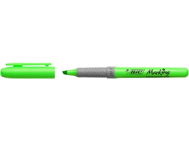 BildeTekstmarker Bic Grønn (12 stk)