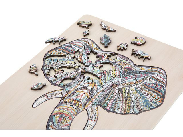 Puslespill Graphix Elefant