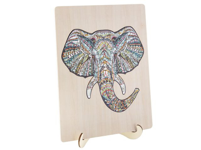 BildePuslespill Graphix Elefant