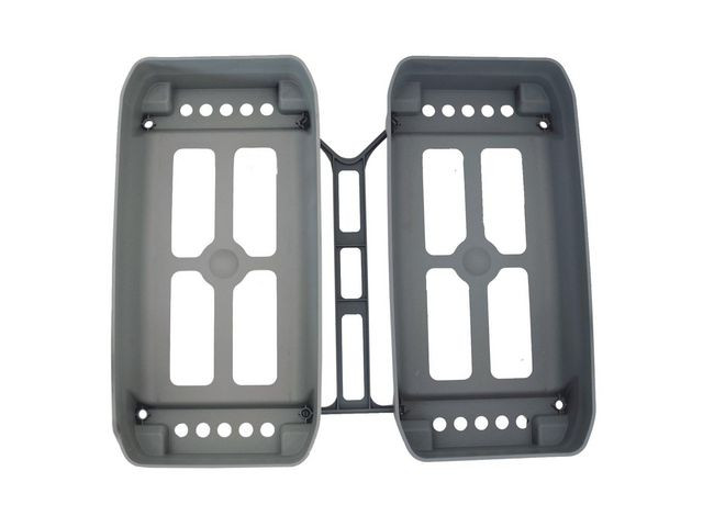 Avfallsvogn Hykab For Patricia 60L Grå