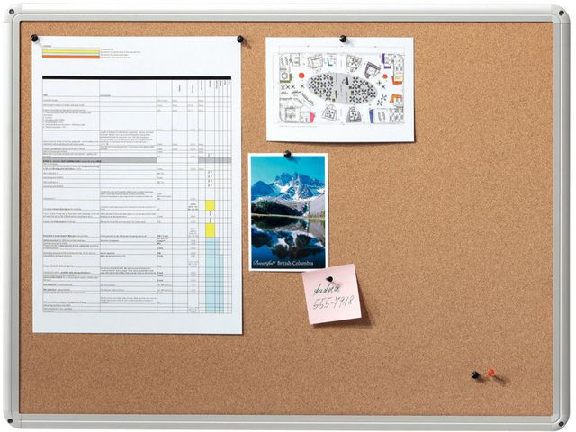 Korktavle Esselte Alu Ramme 120X150Cm