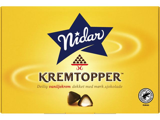 BildeSjokolade Nidar Kremtopper 140G
