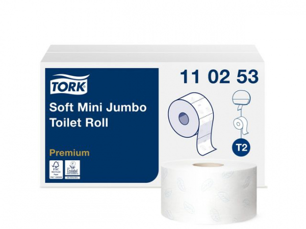 Toalettpapir Tork Premium 2L T2 170M (12 stk)