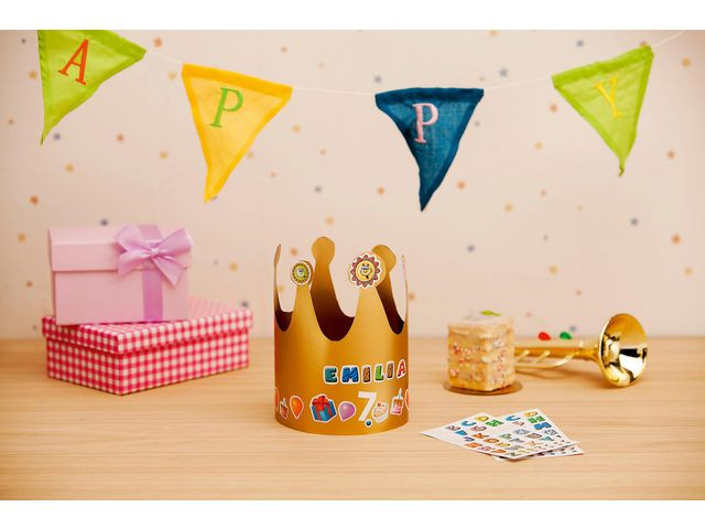 Etikett Avery Dekor Bokstaver (3 stk)