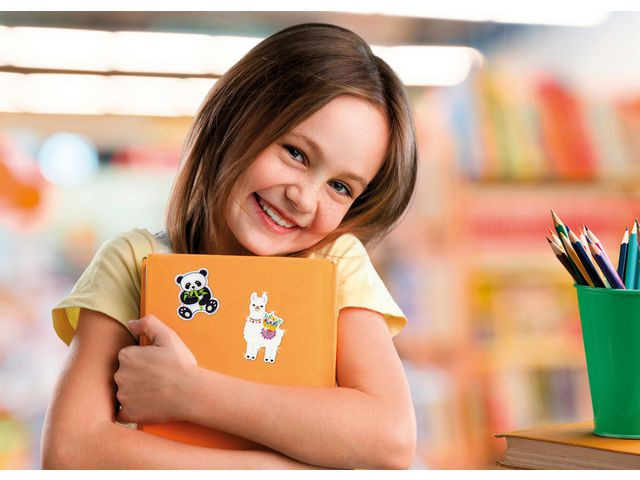 Etikett Avery Dekor Pandaer (10 poser)