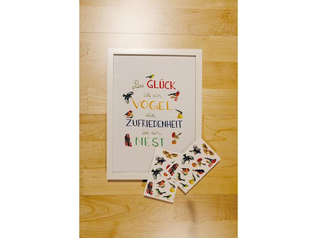 Etikett Avery Dekor Sangfugler (3 stk/pose, 10 poser)