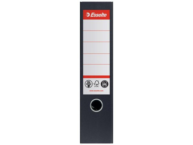 Brevordner Esselte A4 75Mm Kartong Sort (10 stk)