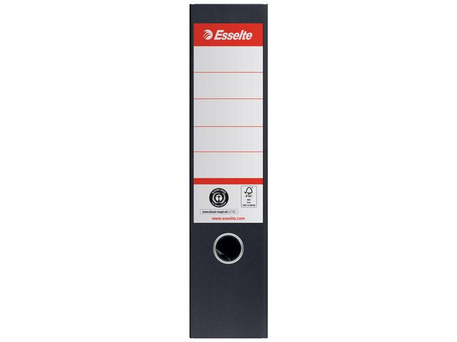 Brevordner Esselte A4 75Mm Kartong Sort (10 stk)