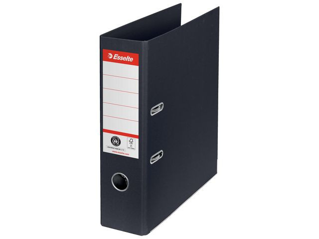 BildeBrevordner Esselte A4 75Mm Kartong Sort (10 stk)