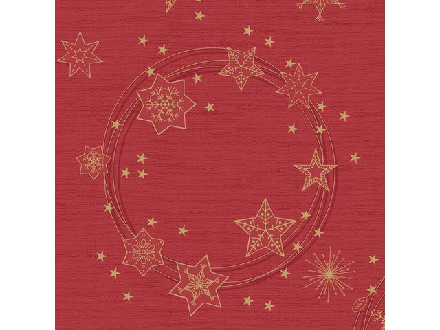 BildeServiett Dunilin 40Cm Star Shine Red (45 stk)