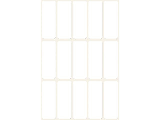 Etikett Avery Manuell 14X38Mm Hvit (90 stk)