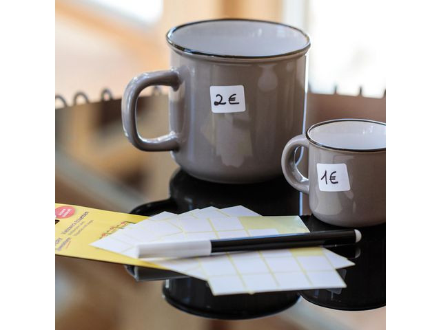 Etikett Avery Manuell 18X12Mm Hvit (216 stk)