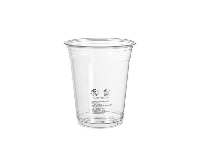 Plastglass Duni Crystal Rpet 36Cl (60 stk)
