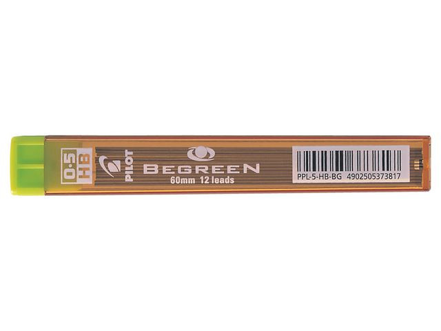 BildeBlyantmine Pilot Begreen 0,5Mm Hb (12 stk)