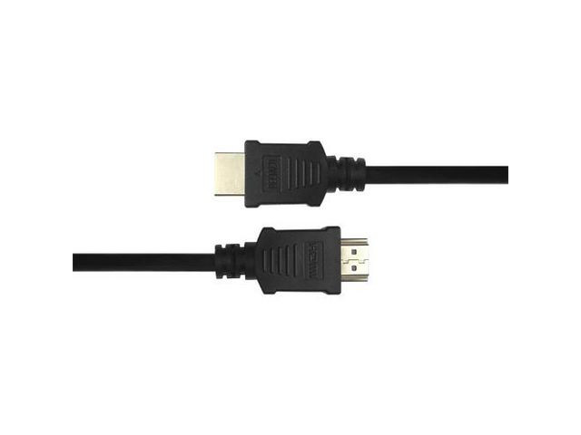 BildeKabel Deltaco Hdmi M/M 4K 3M Sort