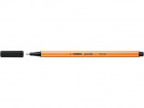 Fiberpenn Stabilo Point 88 Sort (10 stk)
