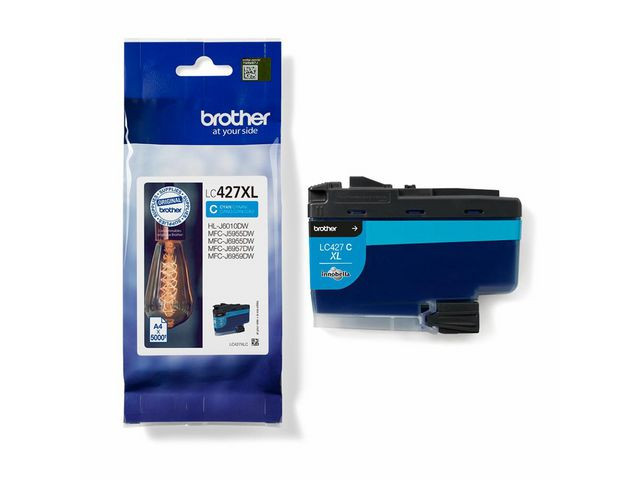 BildeBlekk Brother Xl Lc427Xlc Cyan