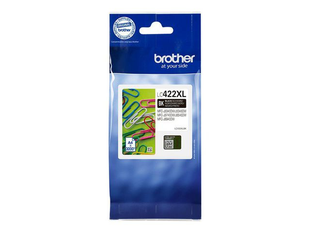 BildeBlekk Brother Xl Lc422Xlbk Sort