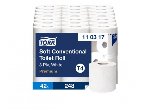 Toalettpapir Tork Premium 3L T4 35M (42 stk)