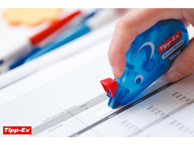Korrekturroller Tipp-Ex 10Mx4,2Mm (20 stk)