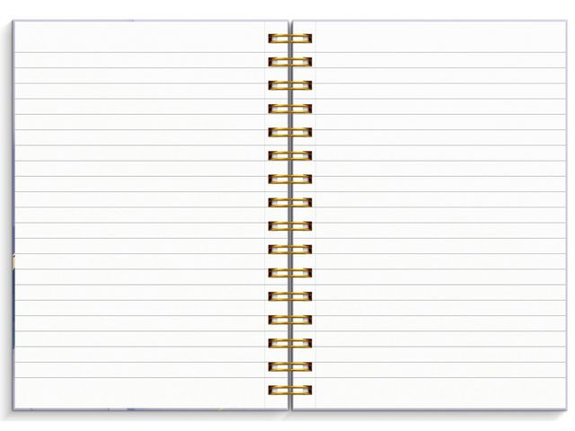 Spiralbok Burde A5 Marble