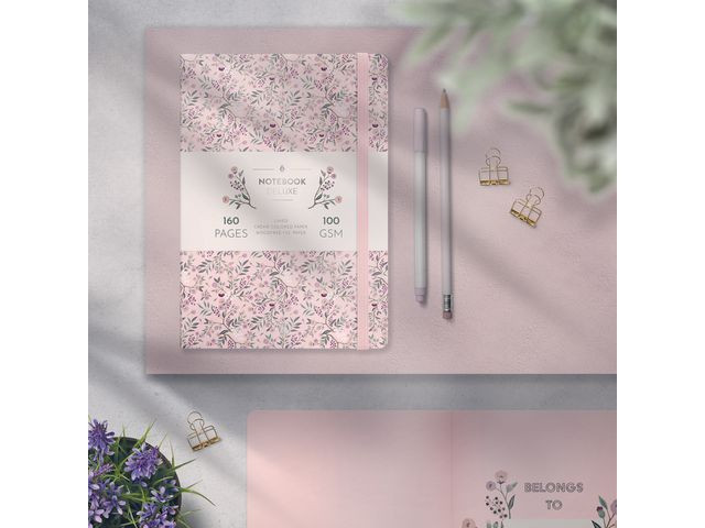 Notatbok Burde Deluxe A5 Twigs