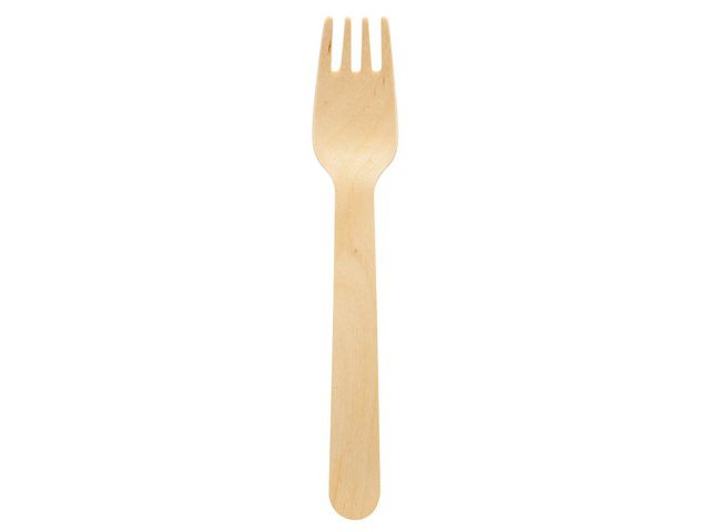 BildeGaffel Duni Petit 16Cm Tre (100 stk)