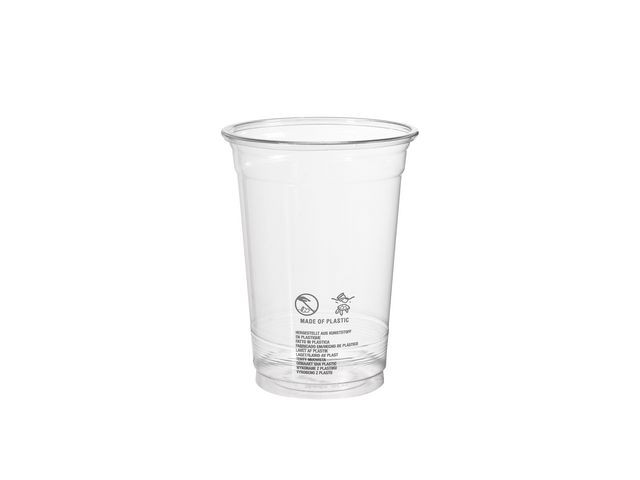 Plastglass Duni Crystal 30Cl Rpet (65 stk)
