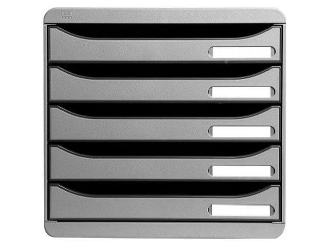 Skuffekabinett Exacompta 5Skuff Grå/Grå