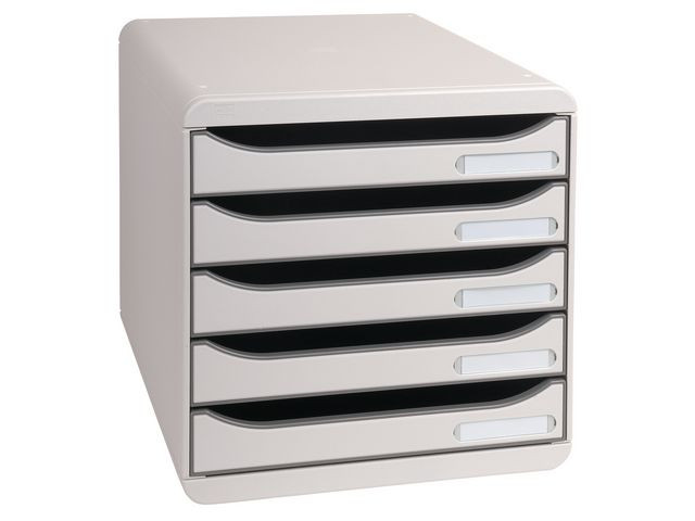 Skuffekabinett Exacompta 5Skuff Grå/Grå