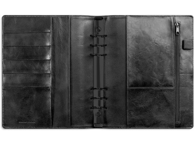 Planlegger Burde Business Skinn A5 Sort