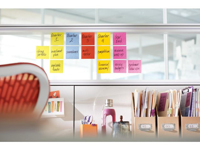Notatkube Post-It 76X76 Regnbue