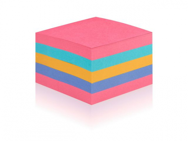 Notatkube Post-It 76X76 Regnbue