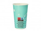 Drikkebeger Papp 40Cl Turkis (50 stk)