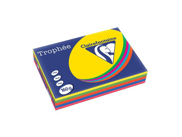 BildeKopipapir Trophee A4 160G Int Ass. (250 ark)