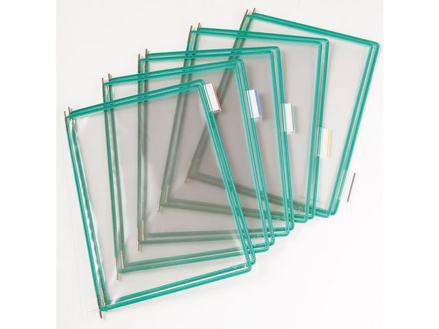 Lomme Tarifold A4 Pp Grønn (10 stk)