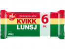 Sjokolade Freia Kvikk Lunsj (6 stk)